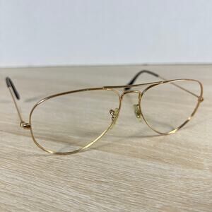 Ray-Ban RB3025 Gold Aviator Large Metal Sunglasses 001/51 FRAMES ONLY 58-14-135